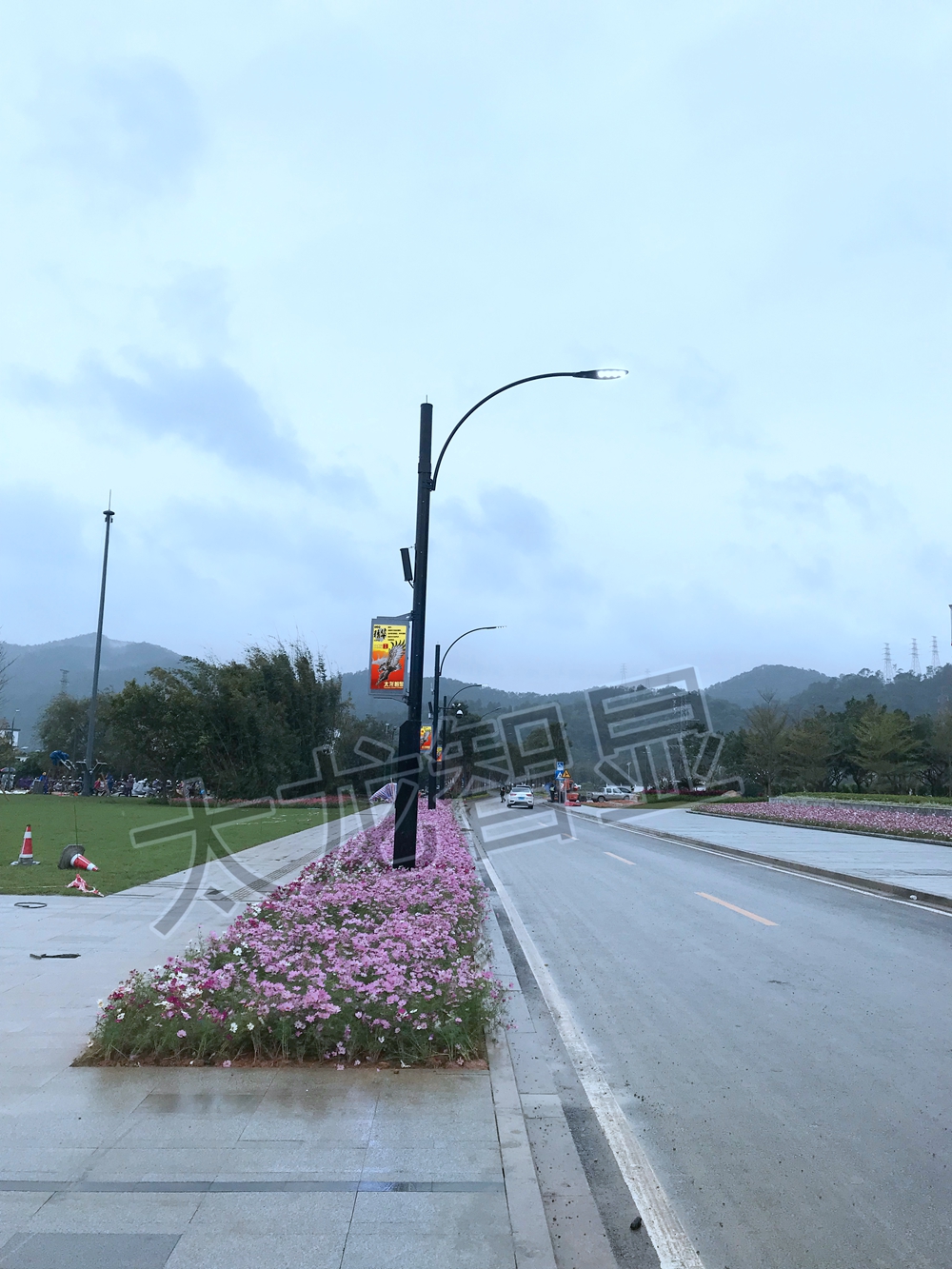 太龍智顯廣州從化世界生態(tài)設(shè)計小鎮(zhèn)LED燈桿屏 (20)_副本.jpg